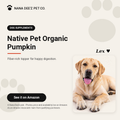 Native Pet organic pumpkin powder for dogs