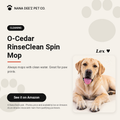 O-Cedar RinseClean spin mop and bucket system